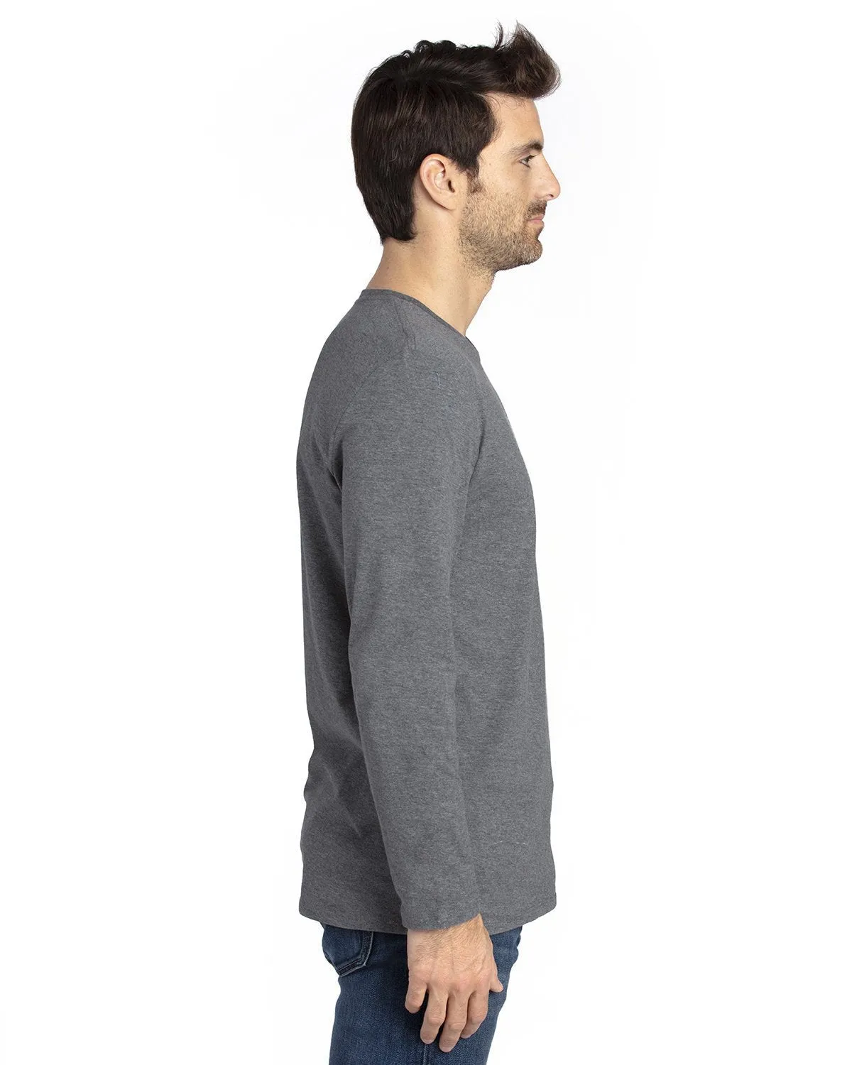 100LS-Threadfast Apparel-CHARCOAL HEATHER