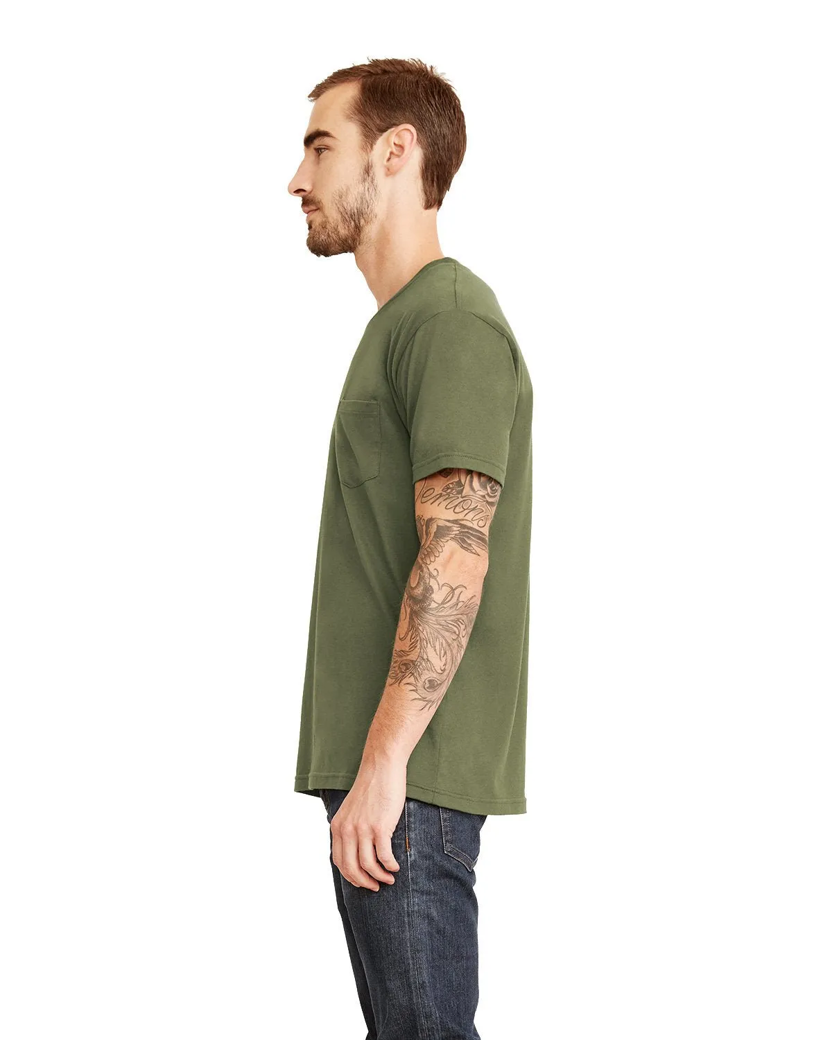 3605-Next Level Apparel-MILITARY GREEN