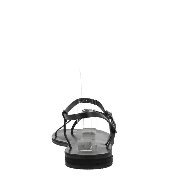 Antichi Romani 244 Black Sandal