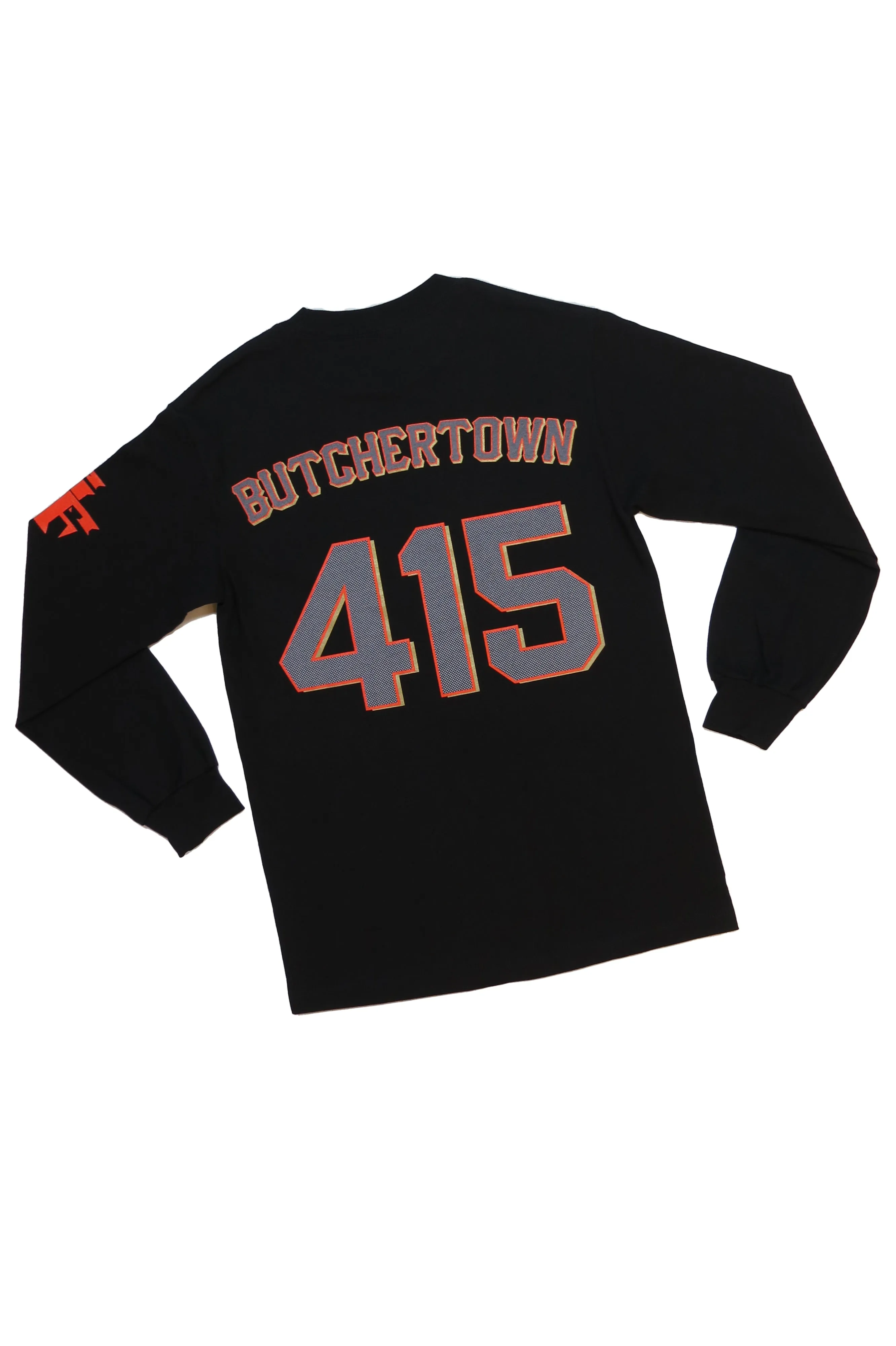 Butchertown Men's Long Sleeve - Baseball Theme
