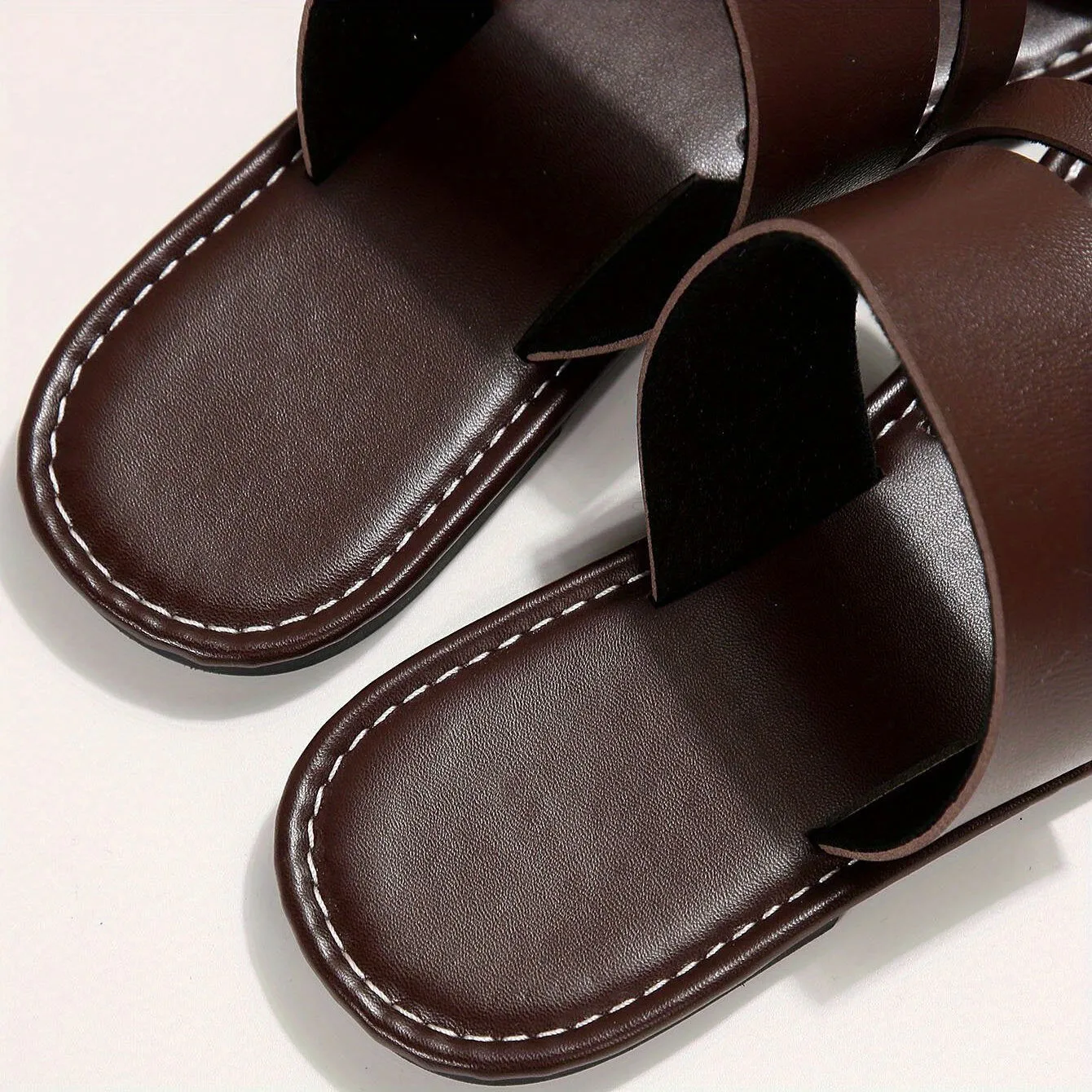 Casual Cross-strap Open Toe Flat Slipper Sandals