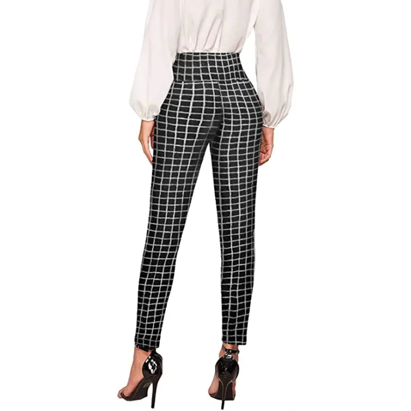 Classic Regular Fit Skinny Leggings With Print For Women
