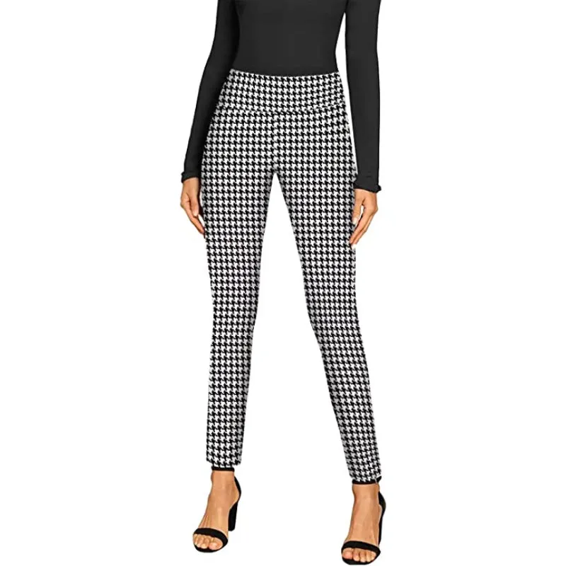 Classic Skinny Leggings Regular Fit With Print For Women