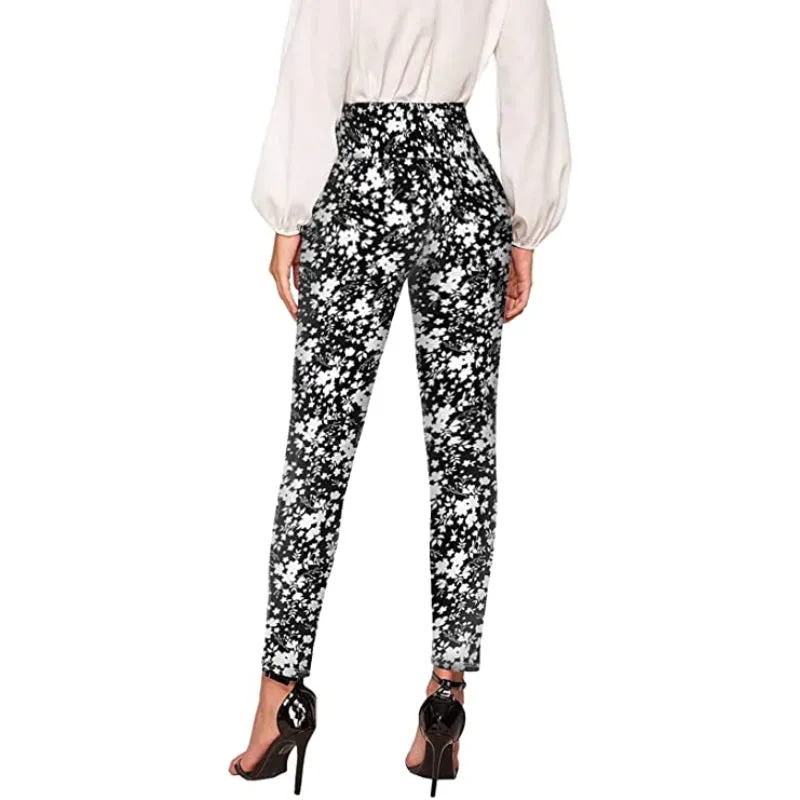 Classic Skinny Leggings Regular Fit With Print For Women