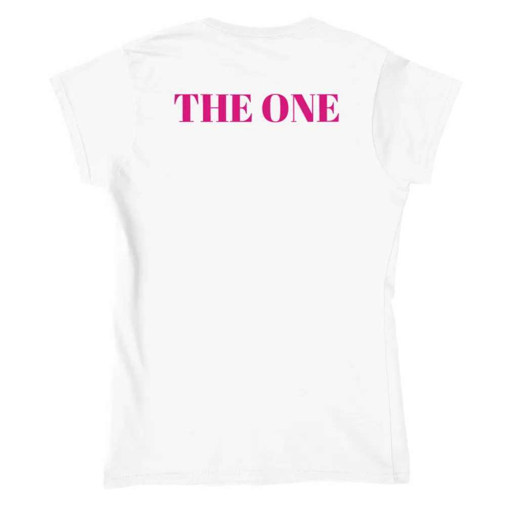 Classic Womens Crewneck T-shirt - Front/Back