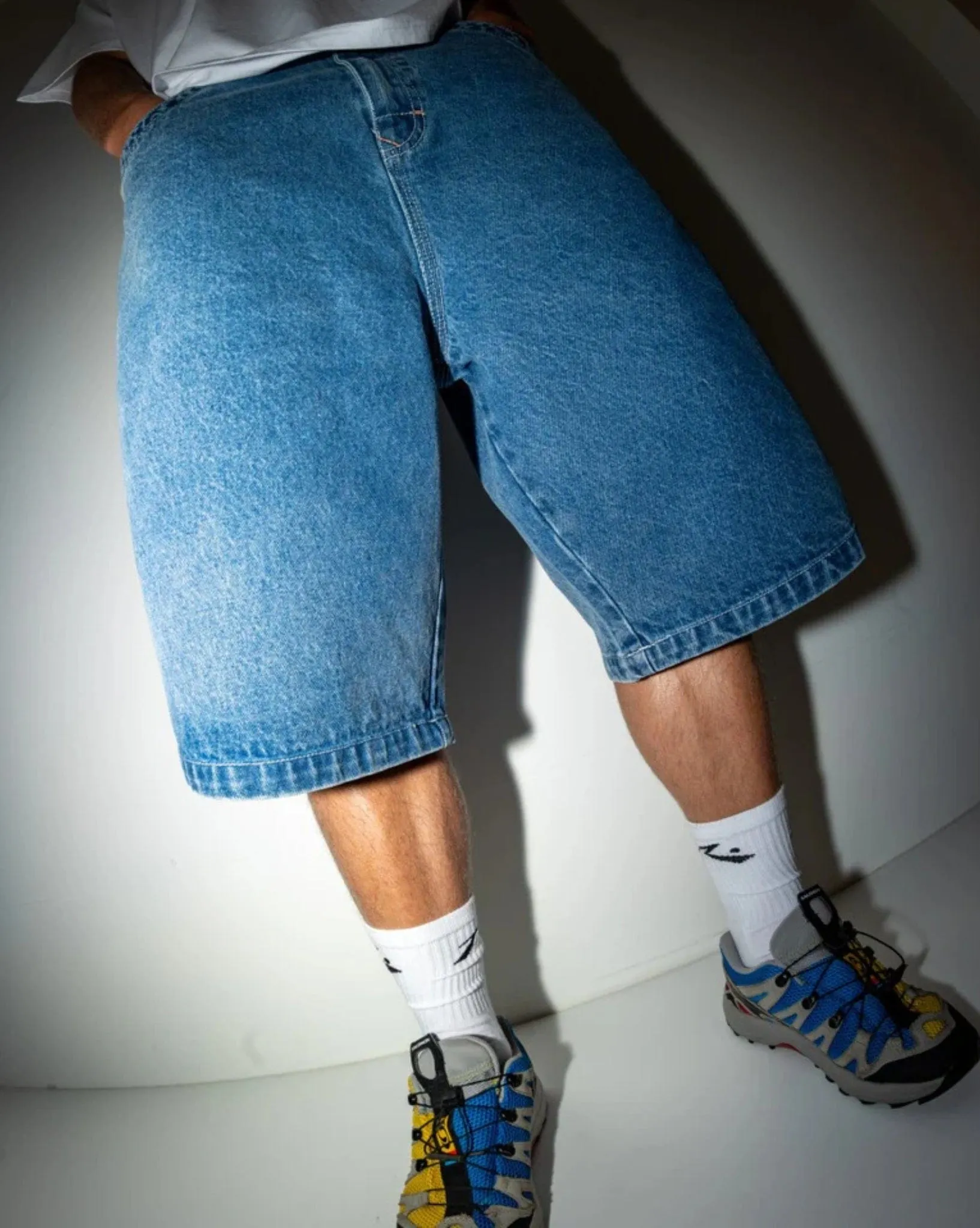 Flip Daddy Draggin 24" Baggy Jort - Middy Blue