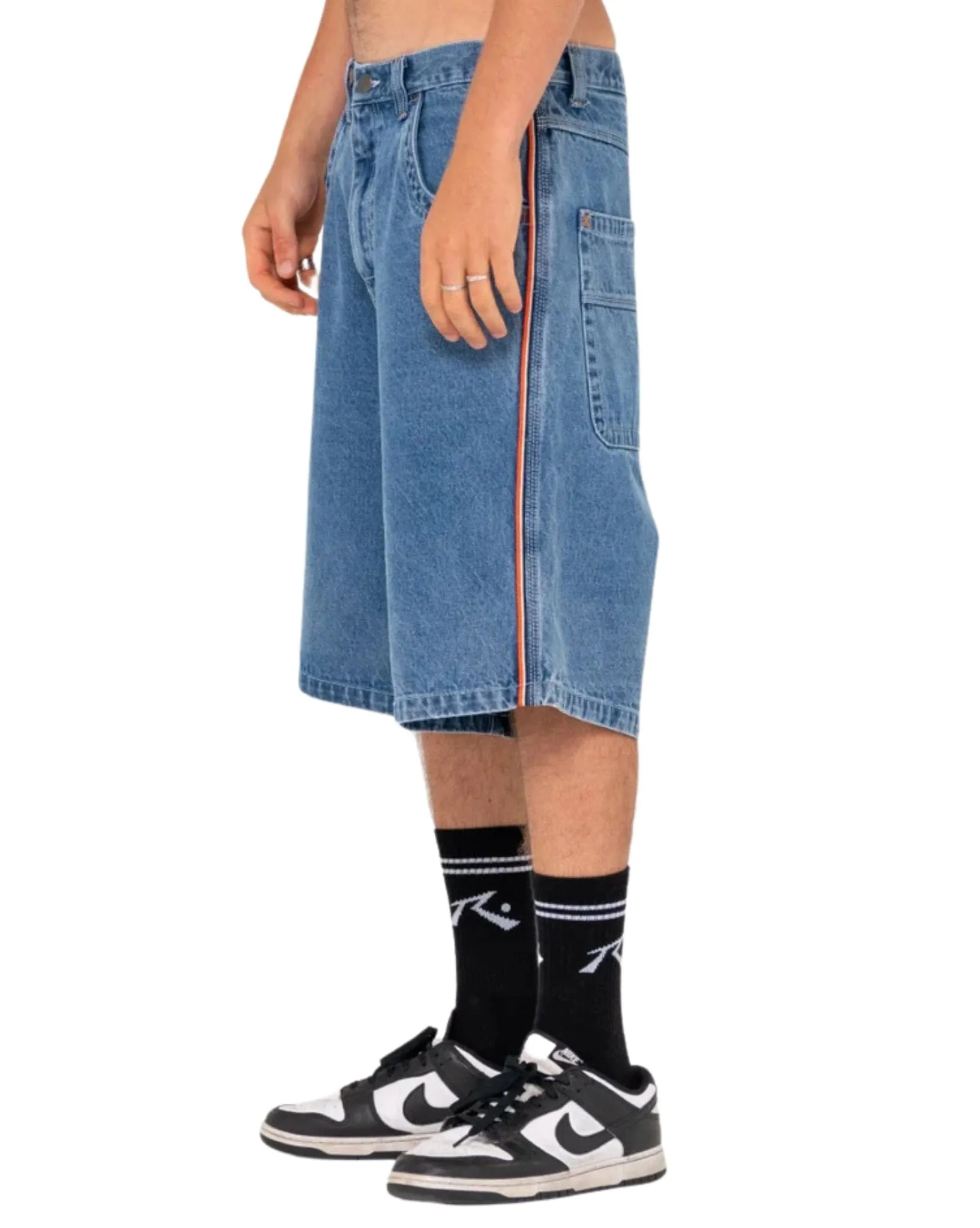 Flip Daddy Draggin 24" Baggy Jort - Middy Blue