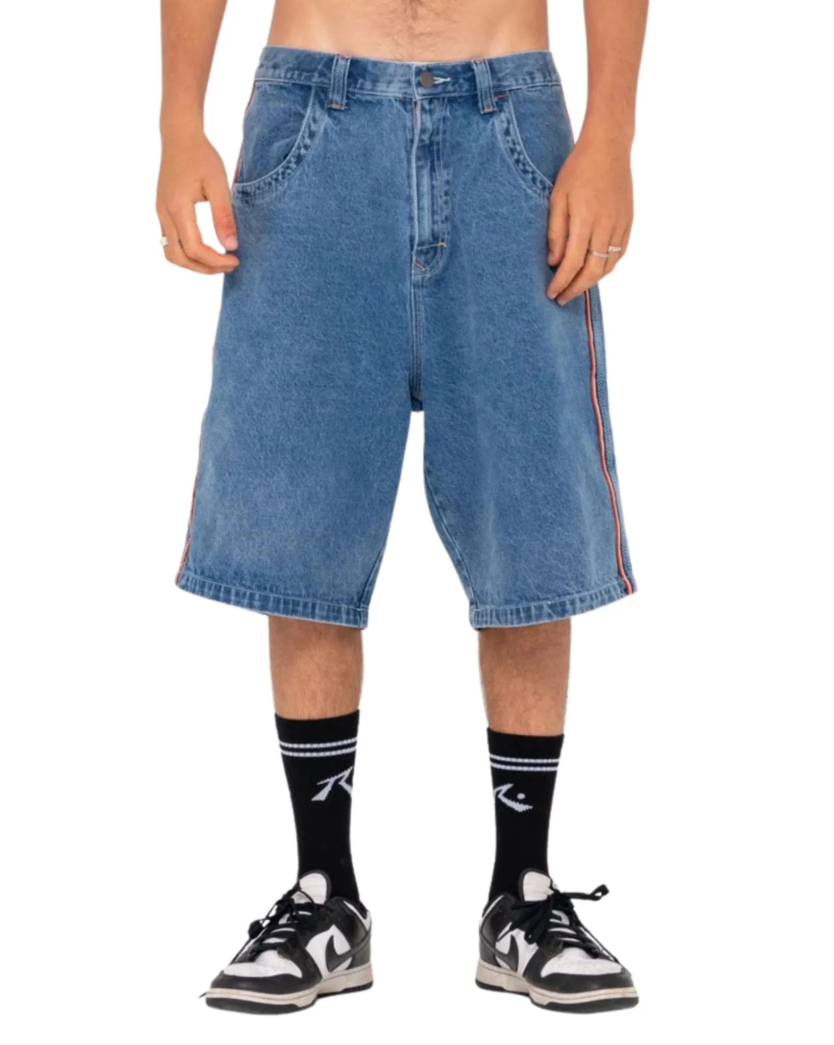Flip Daddy Draggin 24" Baggy Jort - Middy Blue