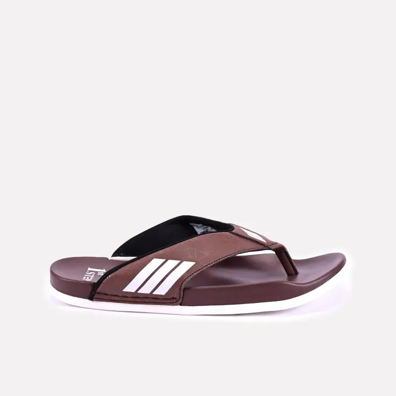 Gordon Dark Brown Comfy Flip Flops 0150841