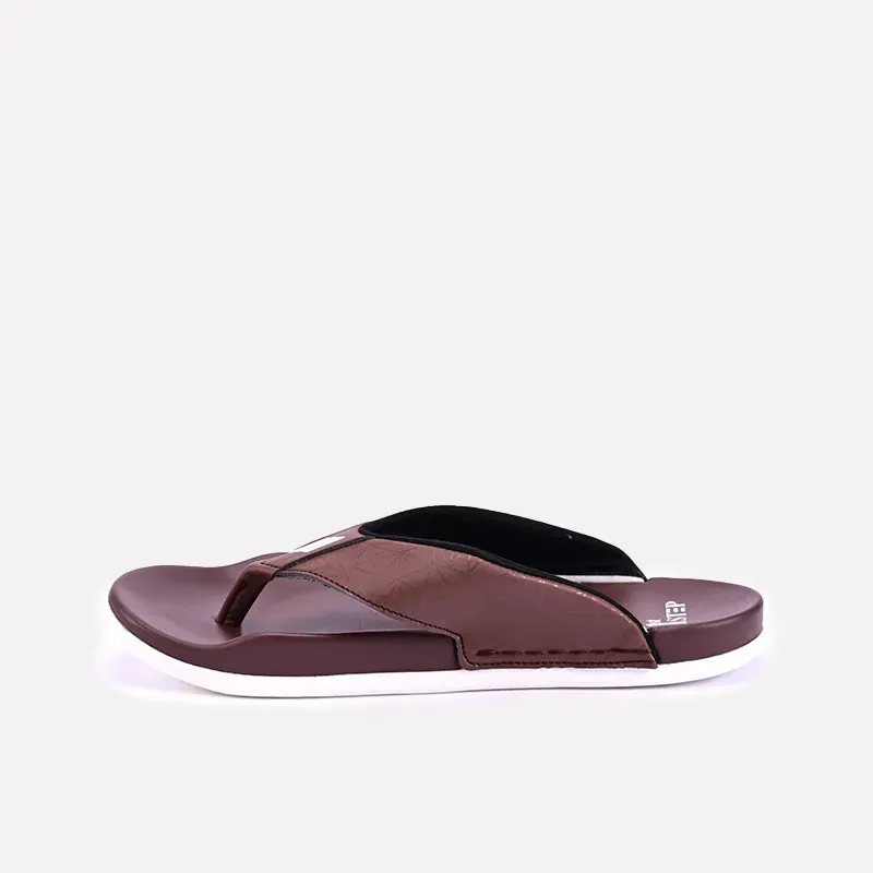 Gordon Dark Brown Comfy Flip Flops 0150841