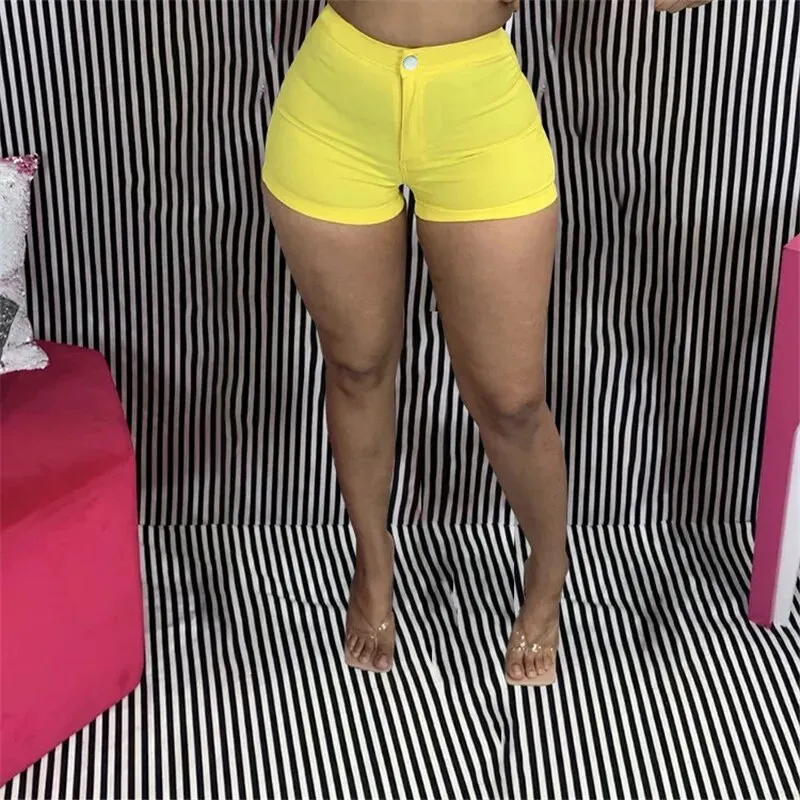 Hot Summer shorts Skinny high stretch Fashion slim fit hip Comfortable Wear