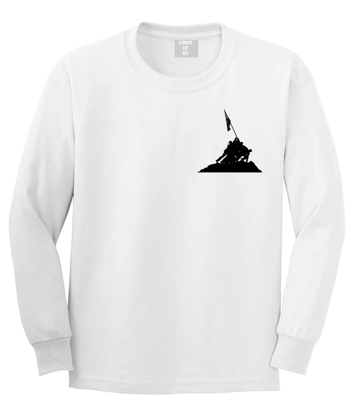Iwojima Flag Long Sleeve T-Shirt