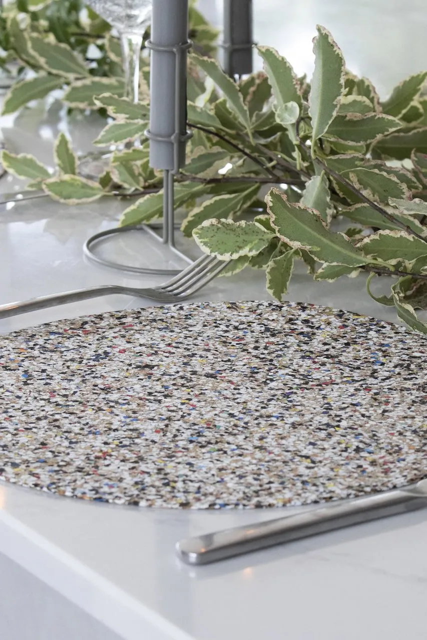 Liga Beach Clean Round Placemat Sets