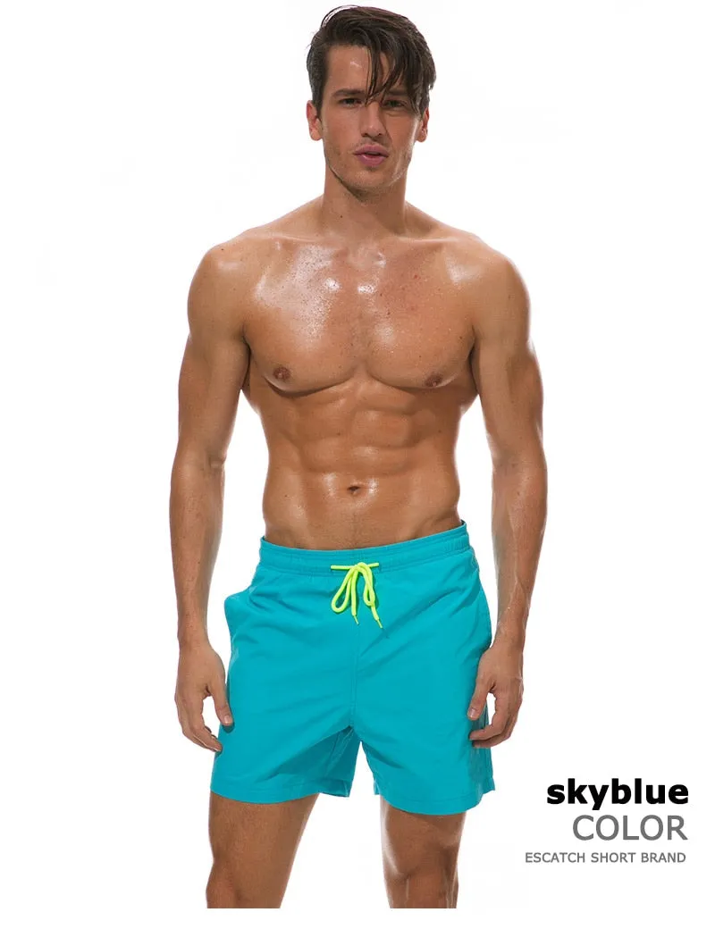 Mens Swimwear Swim Trunks Beach Board Shorts Swimming Pants Swimsuits Running Sports Surfing Shorts
