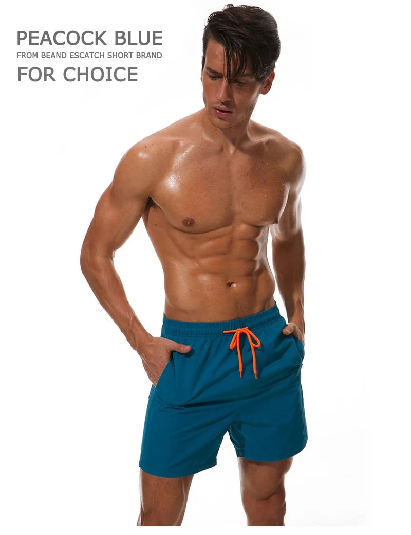 Mens Swimwear Swim Trunks Beach Board Shorts Swimming Pants Swimsuits Running Sports Surfing Shorts