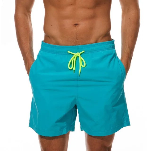 Mens Swimwear Swim Trunks Beach Board Shorts Swimming Pants Swimsuits Running Sports Surfing Shorts