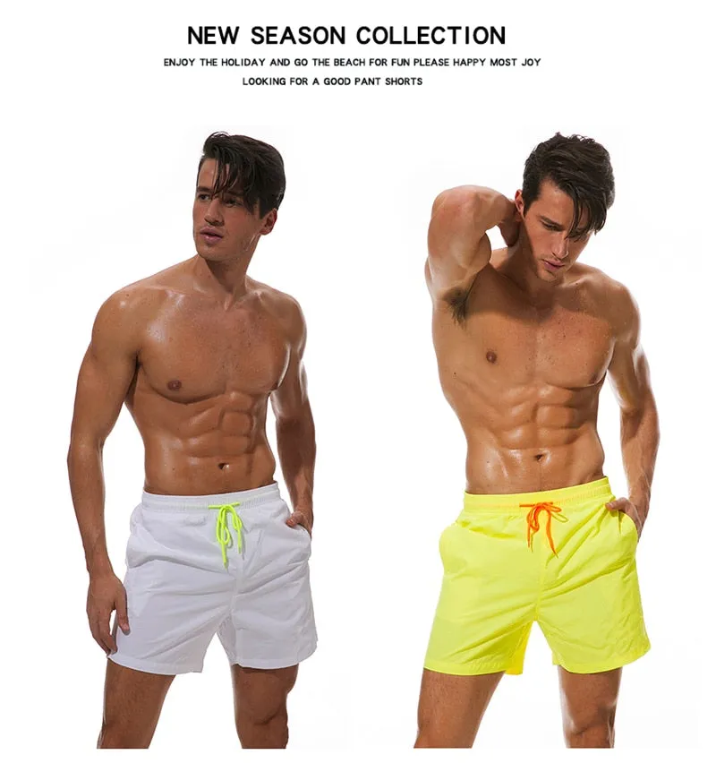 Mens Swimwear Swim Trunks Beach Board Shorts Swimming Pants Swimsuits Running Sports Surfing Shorts