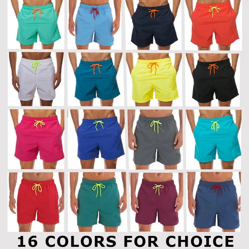 Mens Swimwear Swim Trunks Beach Board Shorts Swimming Pants Swimsuits Running Sports Surfing Shorts