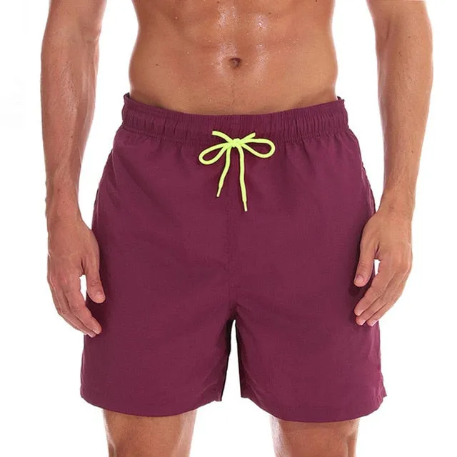 Mens Swimwear Swim Trunks Beach Board Shorts Swimming Pants Swimsuits Running Sports Surfing Shorts