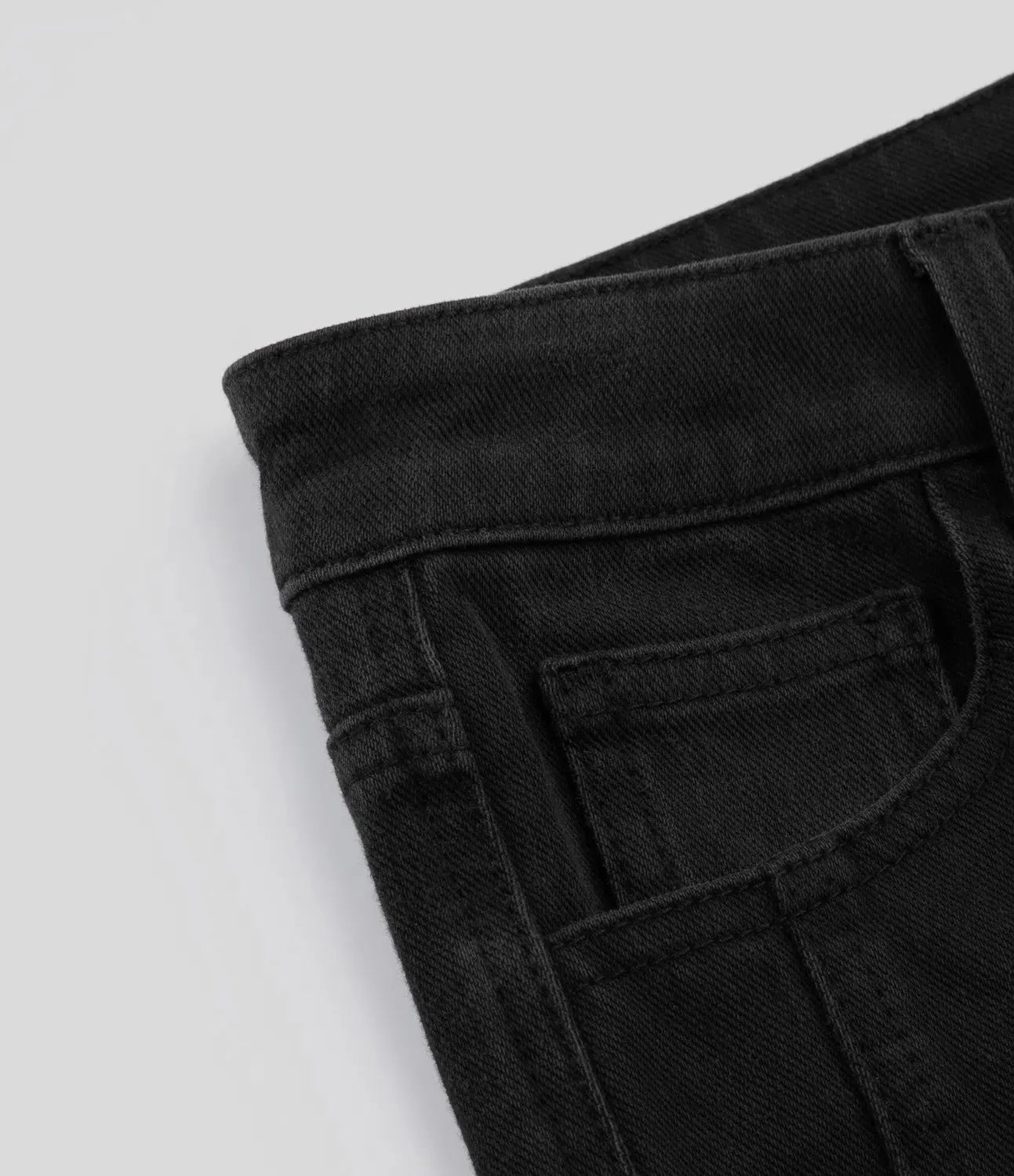Mid Rise Button Zipper Multiple Pockets Stretchy Knit Casual Skinny Jeans
