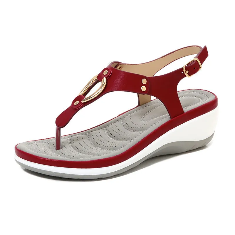 New wedge heel sandals