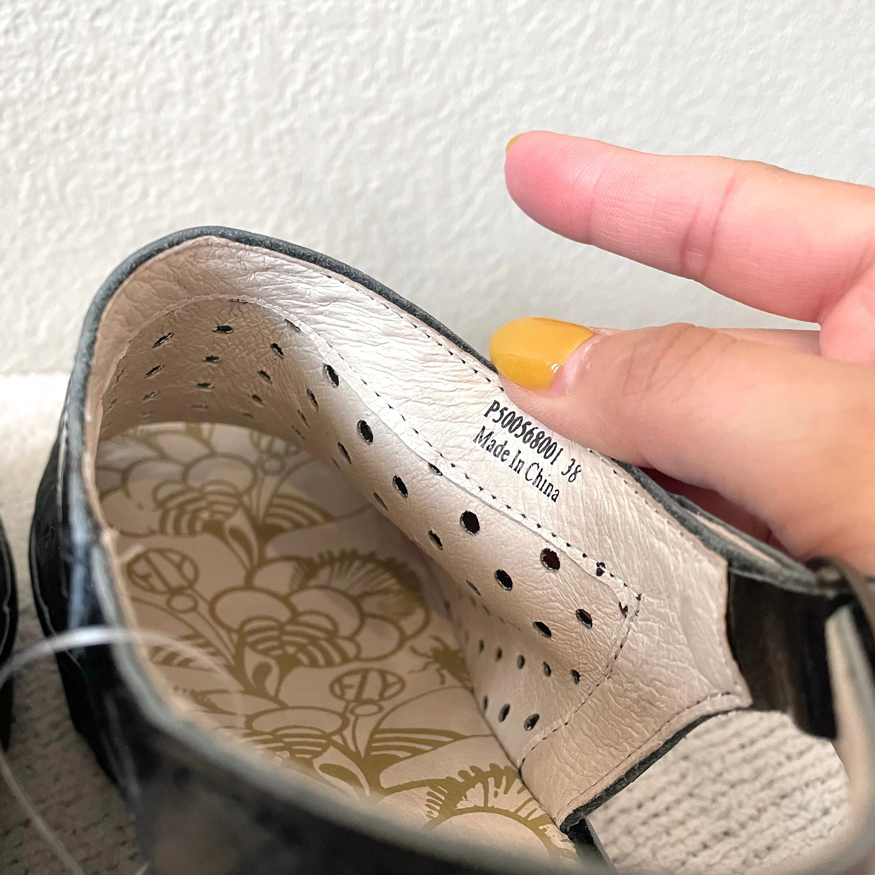 Perforated Wedge Sandals