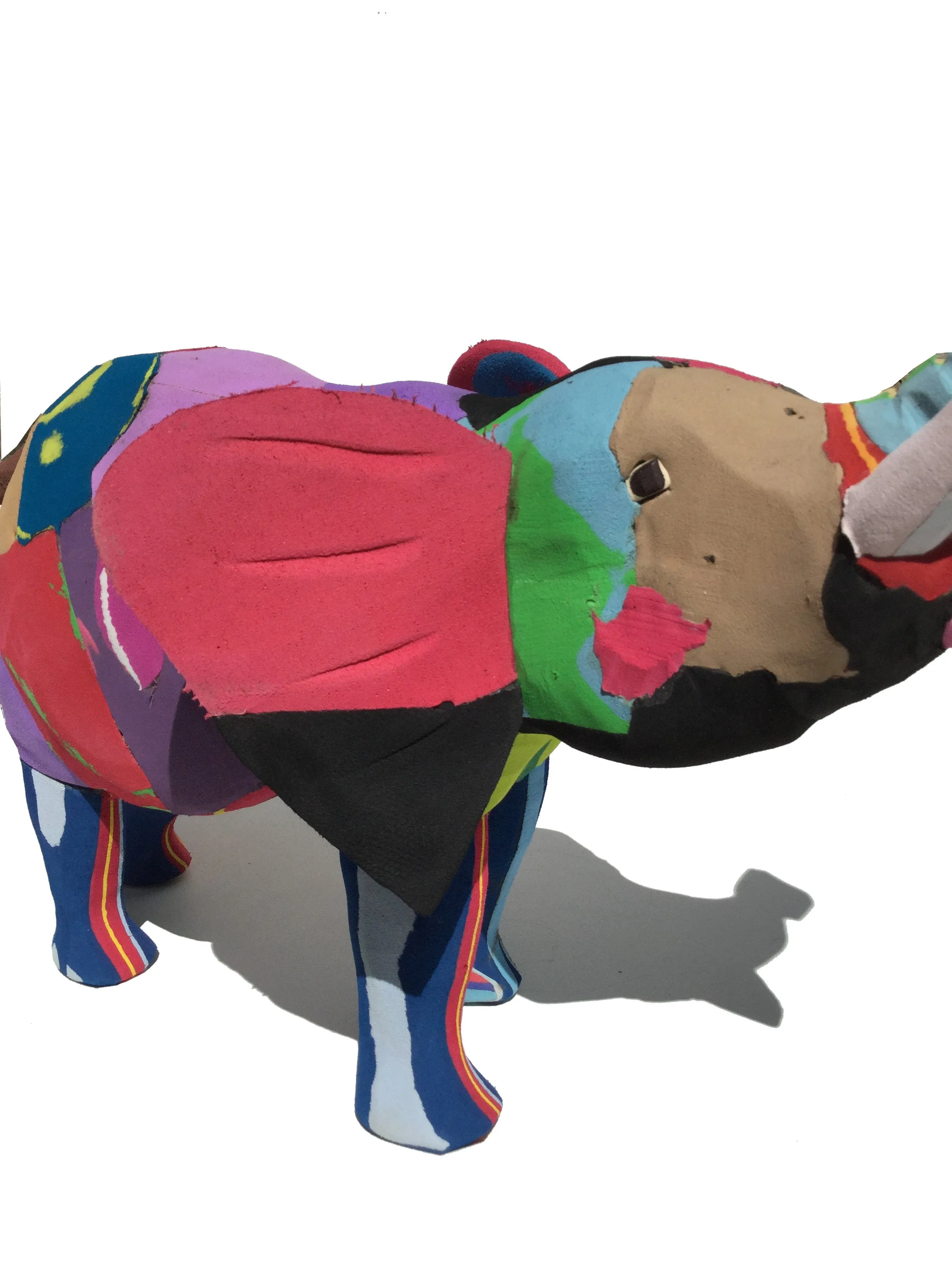 Recycled Rubber Elephant Large