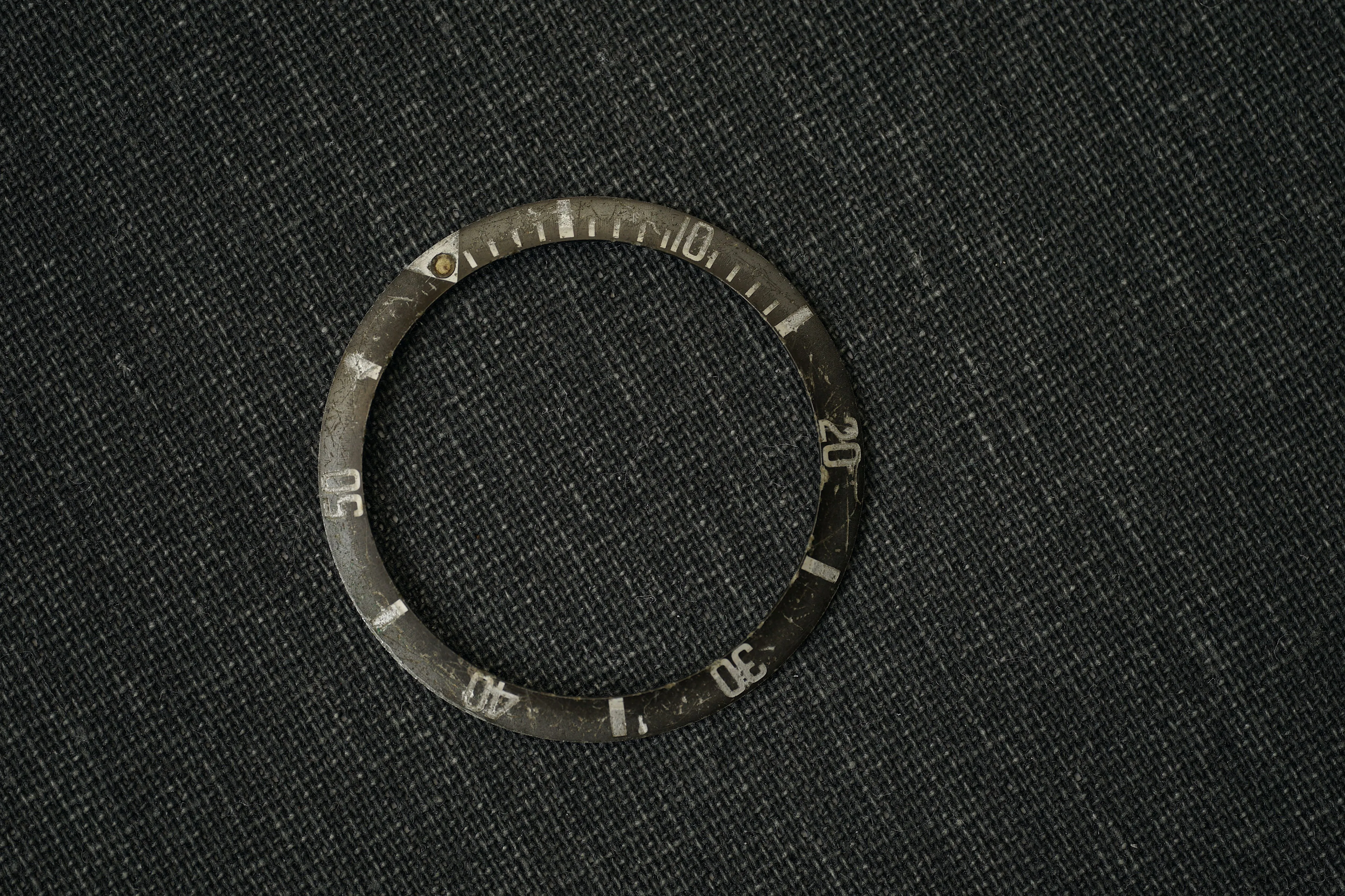 Rolex Inlay / Insert / Einlage faded long 5 für Submariner 5512 / 5513 / 1680 & Sea-Dweller 1665