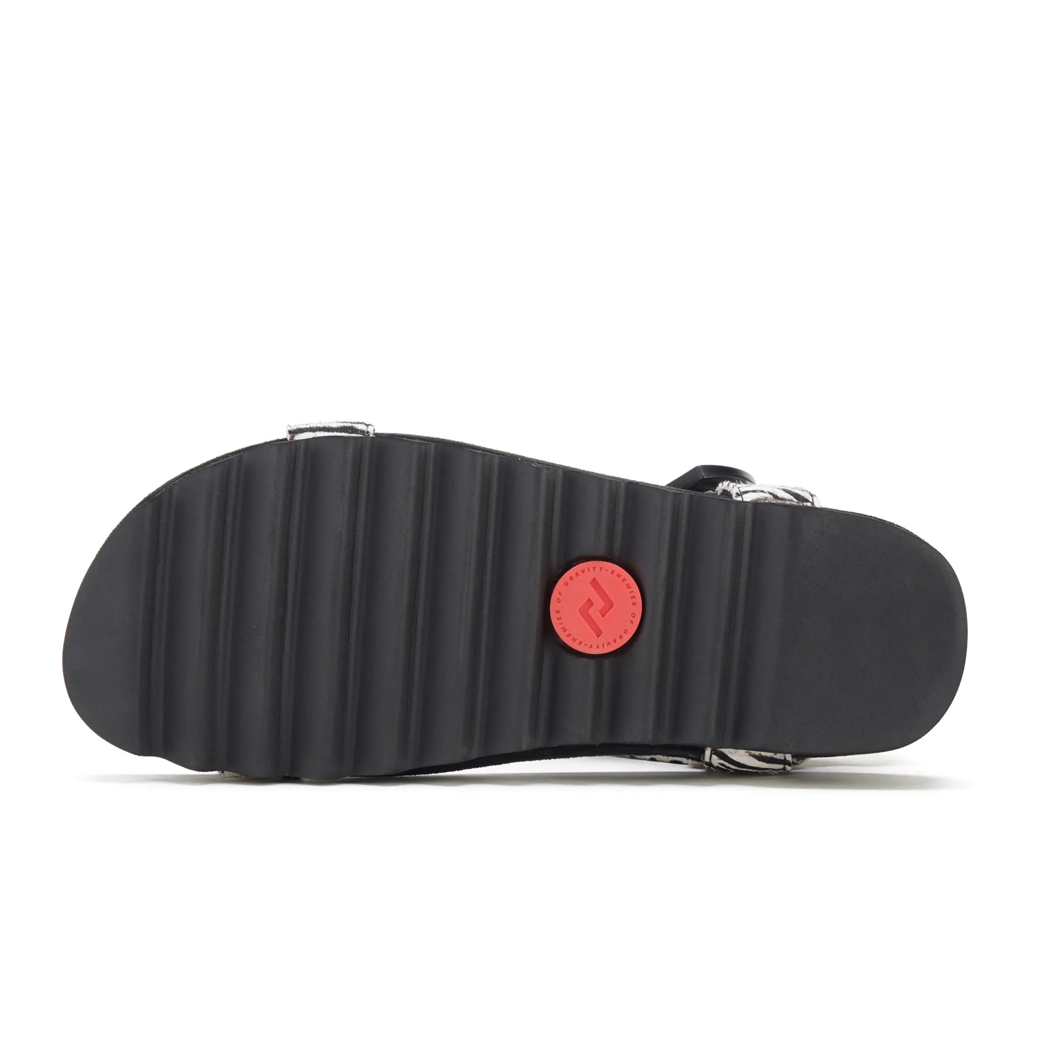 Sandal Tooth Wedge Zebra