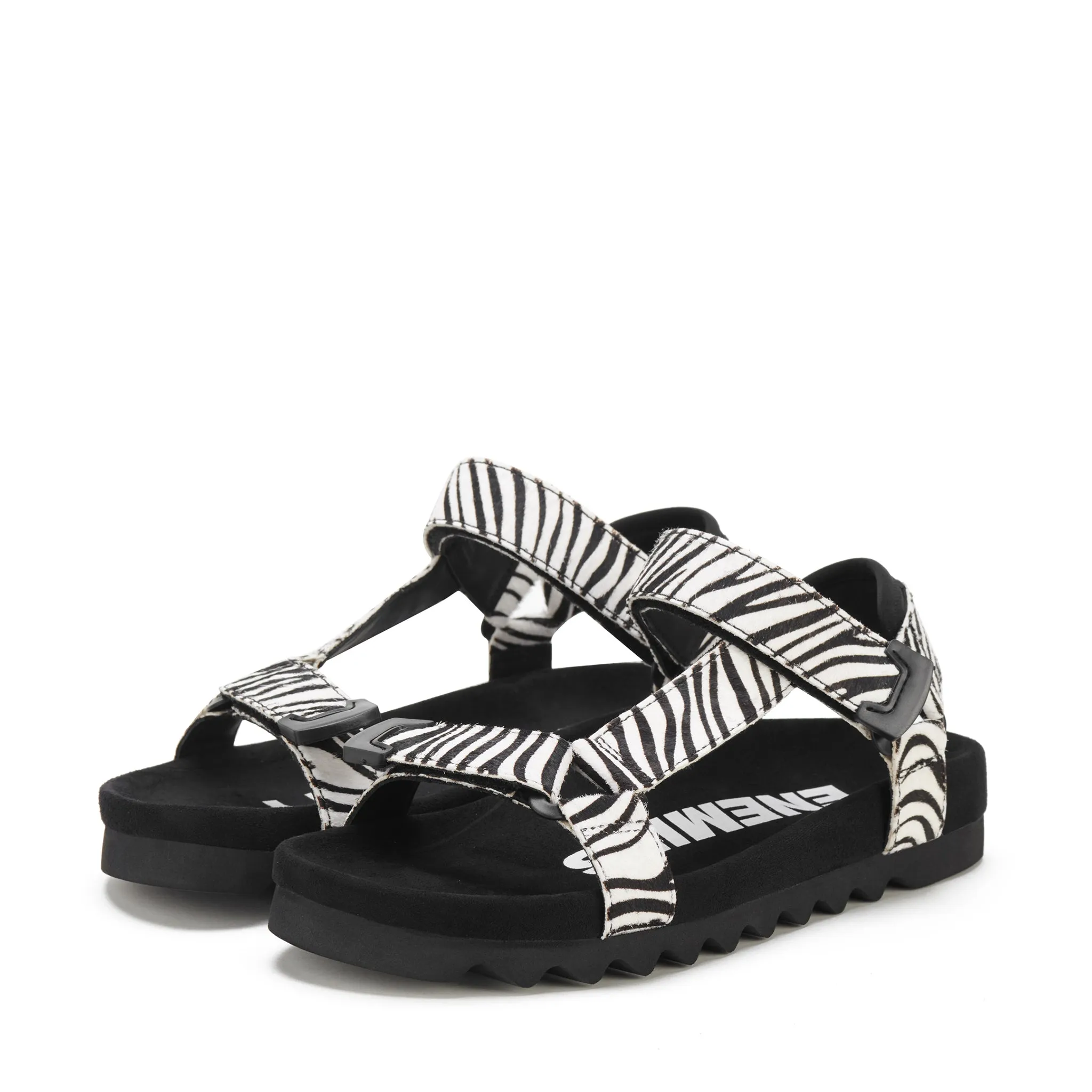 Sandal Tooth Wedge Zebra