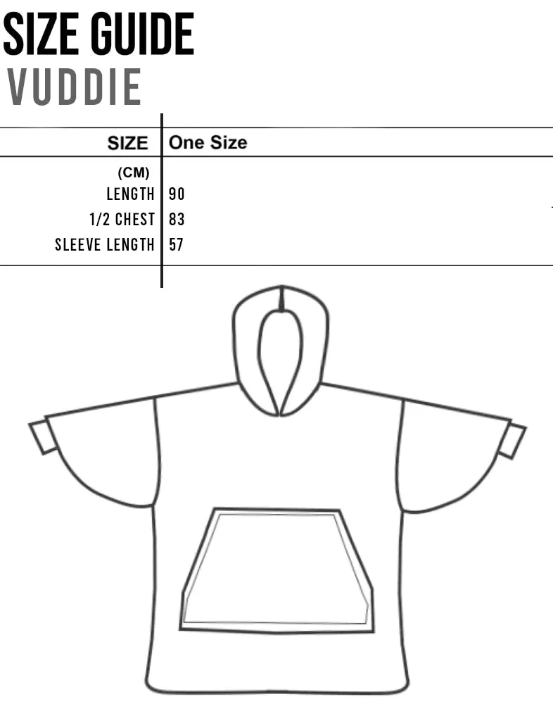 The Nightmare Before Christmas Adult  'VUddie' Oversized Blanket Hoodie